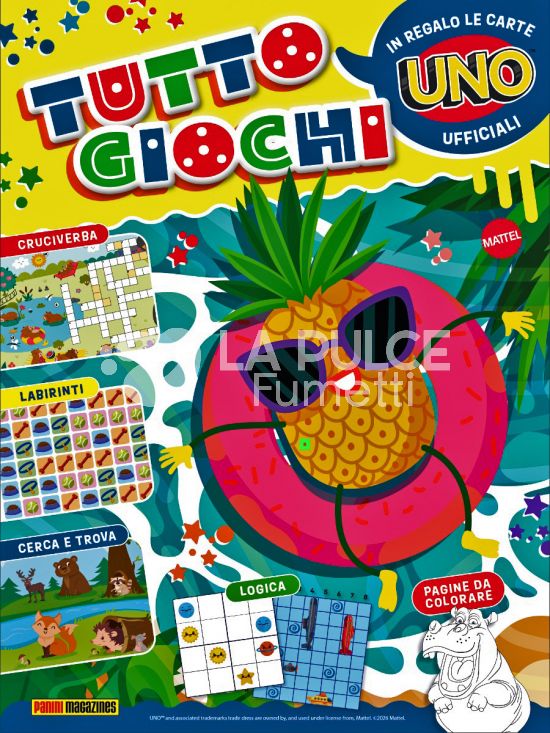 SUPER PANINI # 43 - TUTTO GIOCHI + LE CARTE UFFICIALI DI UNO