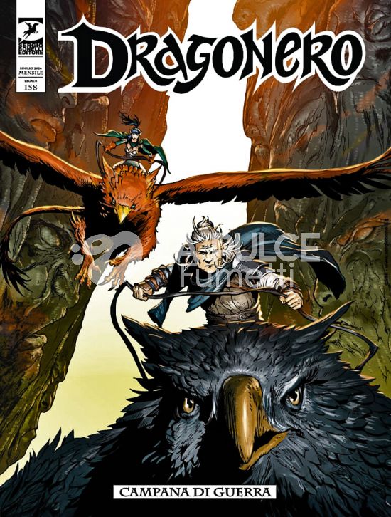 DRAGONERO # 158 - DRAGONERO 8: CAMPANA DI GUERRA