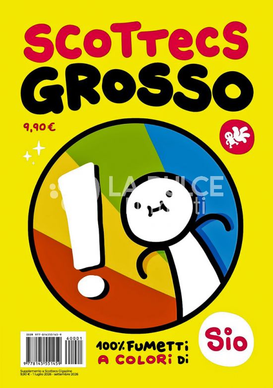 SCOTTECS GROSSO - 100% FUMETTI A COLORI DI SIO