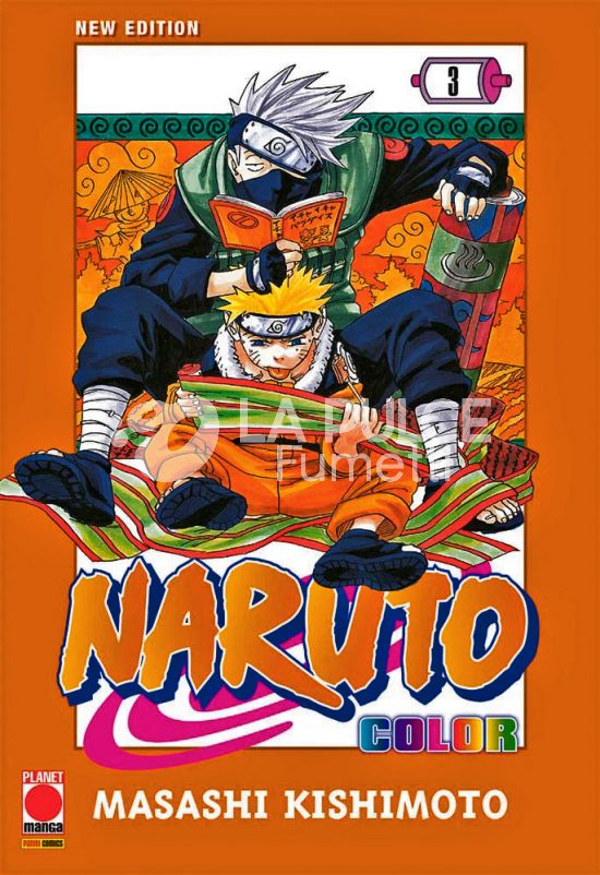 PLANET ACTION # 98 - NARUTO COLOR NEW EDITION 3