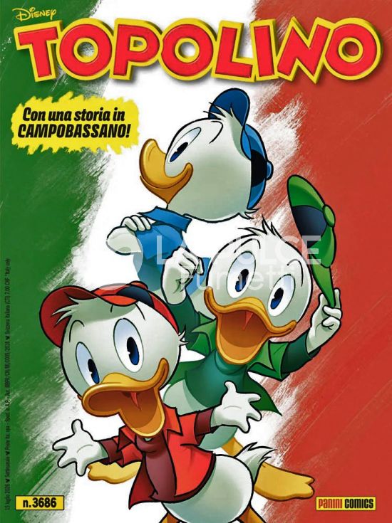 TOPOLINO LIBRETTO #  3686 - I DIALETTI - VERSIONE MOLISE (CAMPOBASSANO)