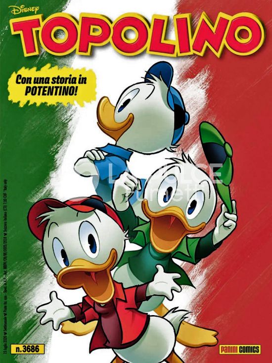 TOPOLINO LIBRETTO #  3686 - I DIALETTI - VERSIONE BASILICATA (POTENTINO)
