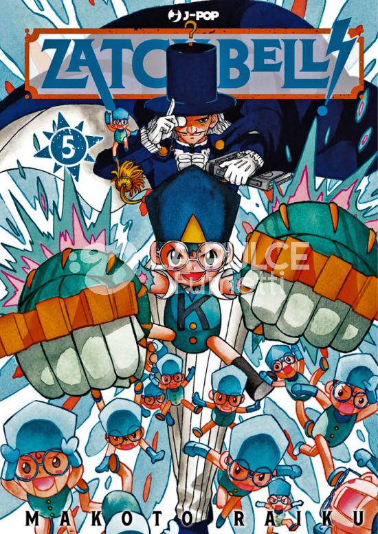 ZATCH BELL! # 5 + STICKER (1A TIRATURA) 5 (DI 16)