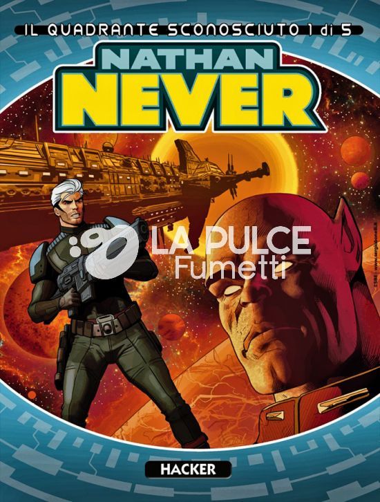 NATHAN NEVER 415/419 - IL QUADRANTE SCONOSCIUTO 1/5 SAGA COMPLETA