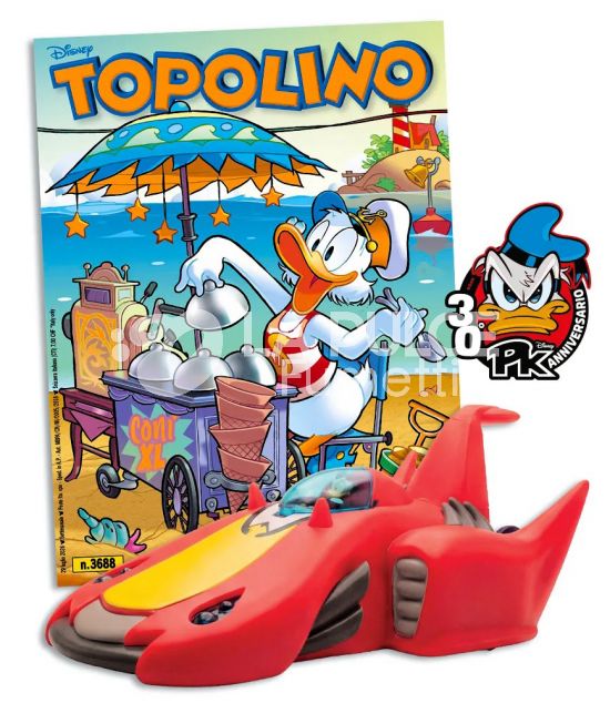 TOPOLINO LIBRETTO #  3688 + PIKAR