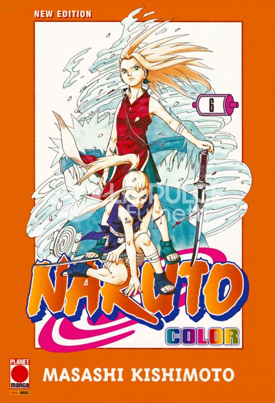 PLANET ACTION #   101 - NARUTO COLOR NEW EDITION 6