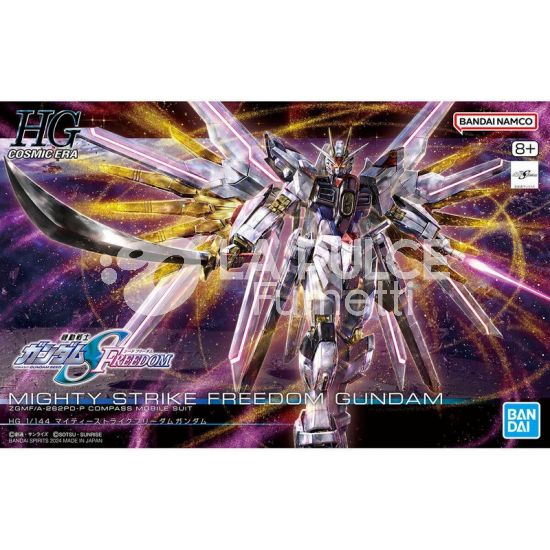 GUNDAM: ZGMF/A-262-P COMPASS MOBILE SUIT MIGHTY STRIKE FREEDOM GUNDAM HG 1/144 COSMIC ERA
