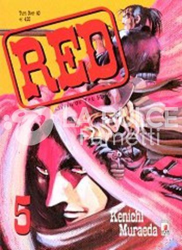 TURN OVER #    40 - RED LIVING ON THE EDGE  5