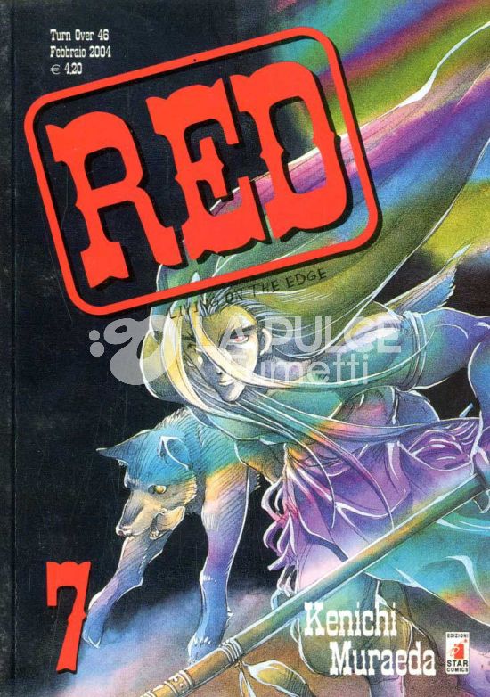 TURN OVER #    46 - RED LIVING ON THE EDGE  7
