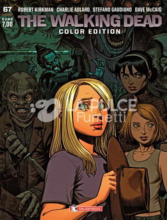 WALKING DEAD COLOR EDITION #    67 - VARIANT - 1000 COPIE NUMERATE